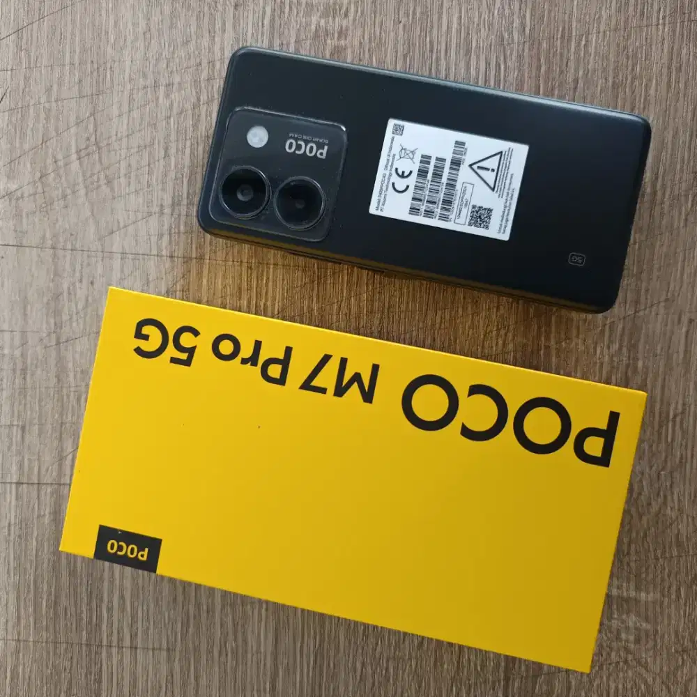 Poco M7 Pro 5G ram 16gb (8+8) memori 256gb garansi resmi termurah.