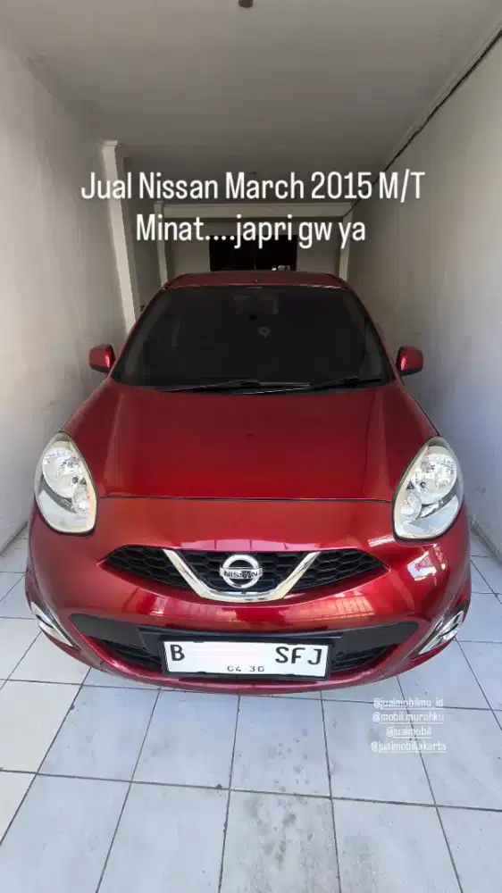 Jual Nissan March M/T 2015