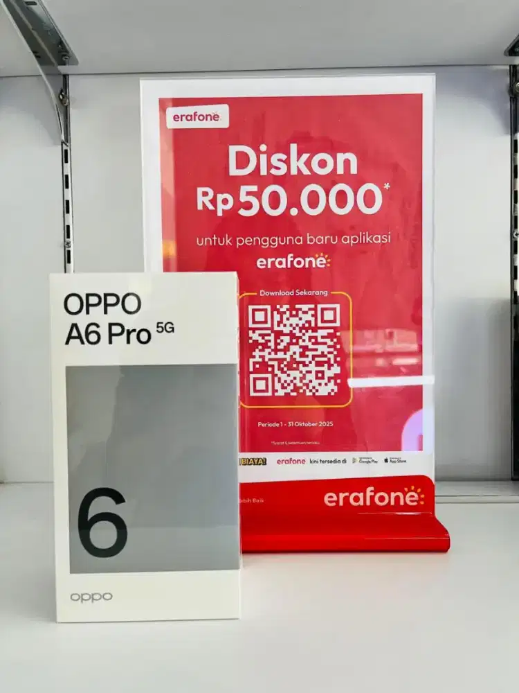 PROMO OPPO A6 PRO || CASHBACK 100RB / FREE LOPX20