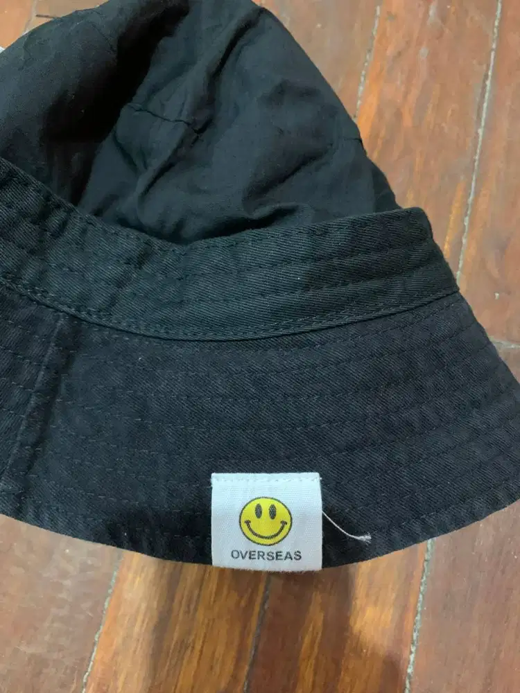 KKV OHGO! SMILE TOPI BUCKET HAT FASHION KOREA STYLE