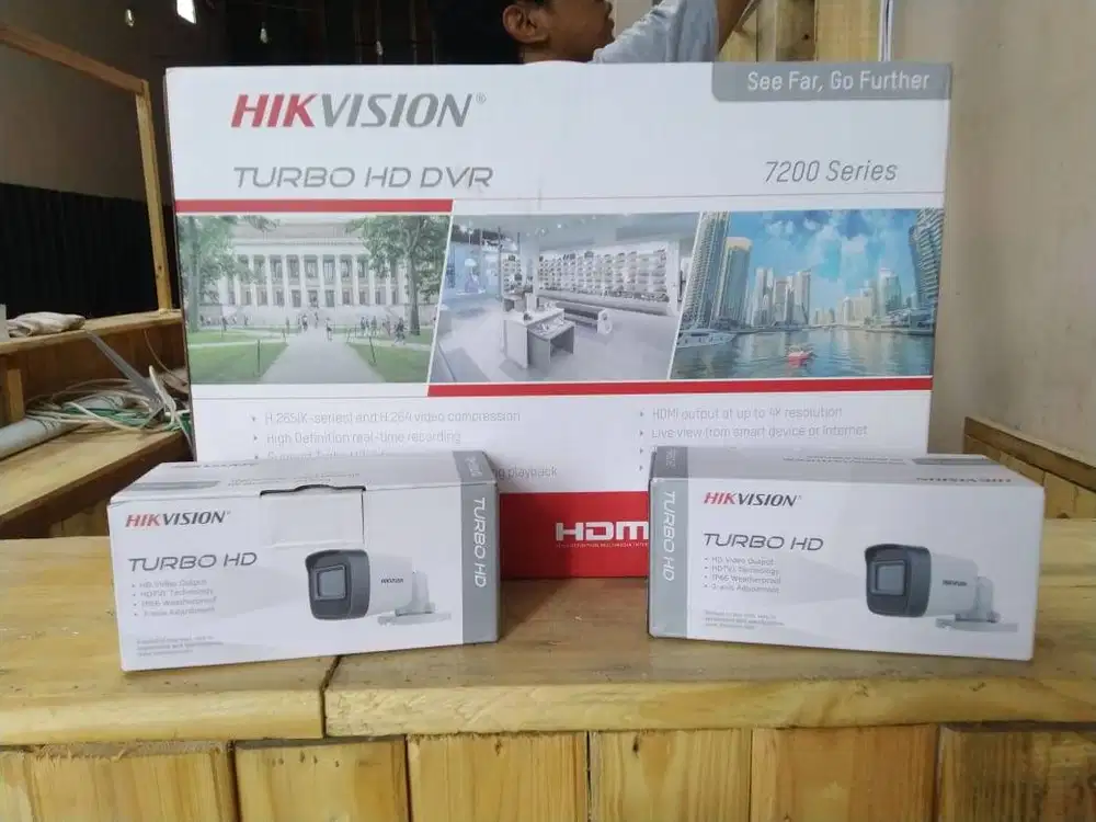 Paket Camera Cctv HIKVISION original,kamera jernih dan tajam