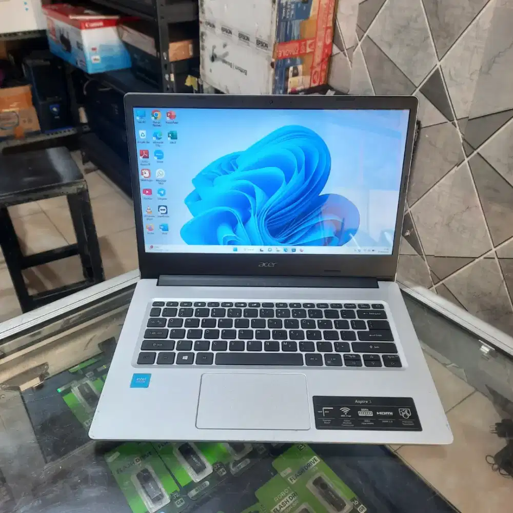 Acer Aspire 3, Celeron N5100, RAM 4GB, SSD 256GB, 14 inch