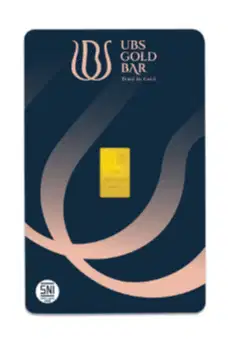 Emas logam mulia UBS 1 gram harga Rp3.100.000