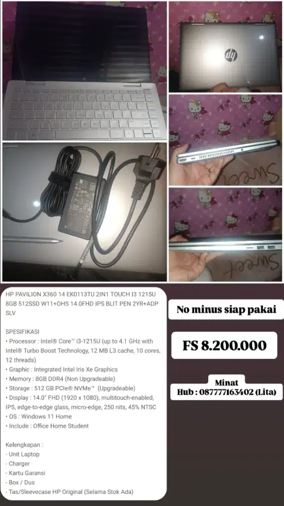 Laptop Hp Pavilion X360