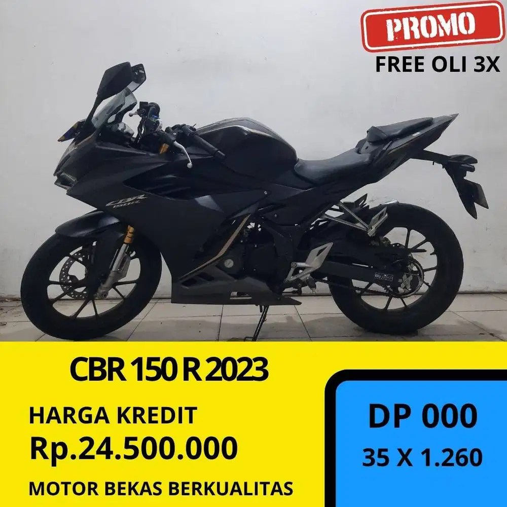 PROMOoOo Honda CBR 150 R 2023 Tanpa DP Ayoo Mumpung Readyy