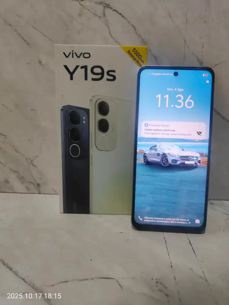 Vivo y19s ram 6/128 fullset