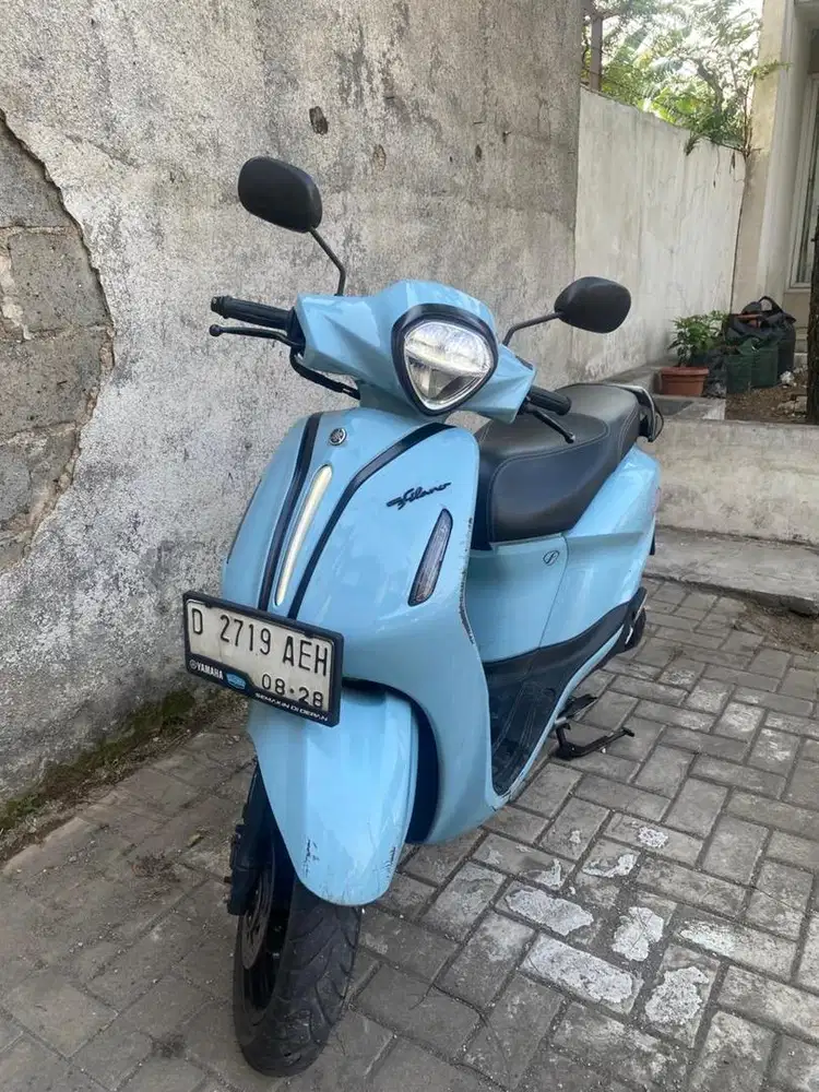 DIJUAL: Yamaha Grand Filano 2023 – Biru, Siap Pakai!
