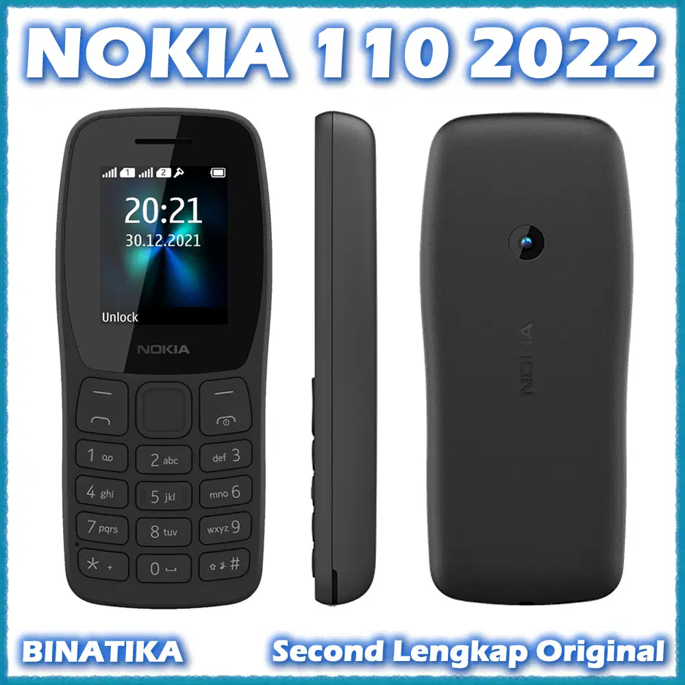 Nokia 110 2022 Second Fullset Original Resmi
