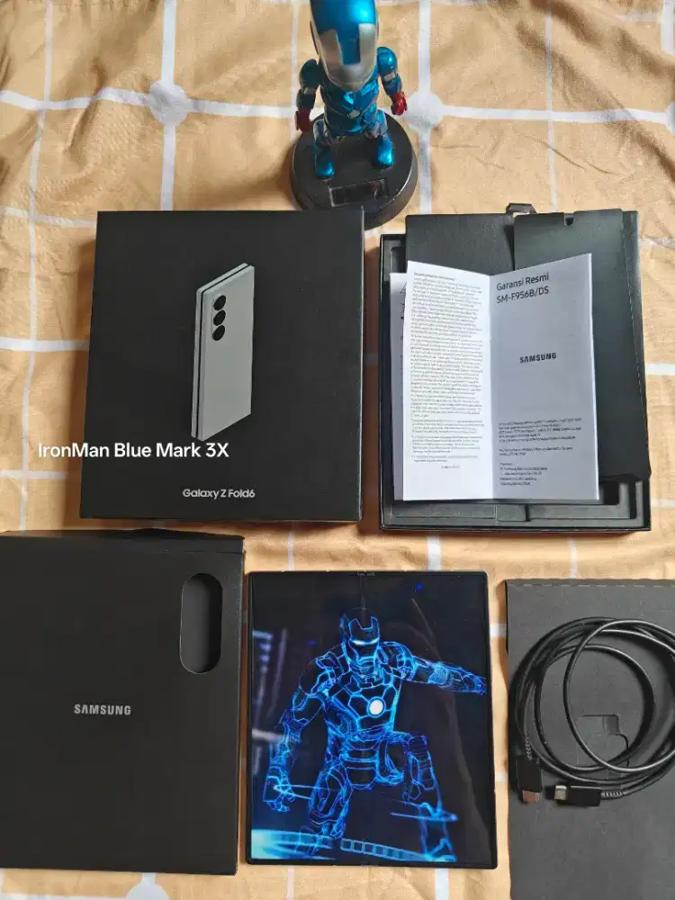 Samsung Galaxy Z Fold 6 SEIN 12 256gb Fullset Original Silver Shadow