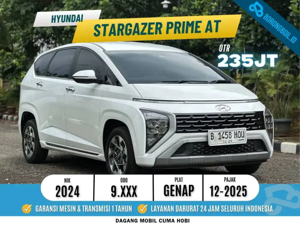 [Km 9K] Hyundai Stargazer Prime 1.5 AT 2024