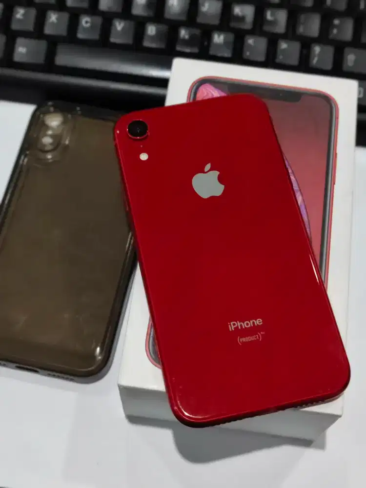 Iphone Xr 128gb komplit kamera joss sinyal lama aman