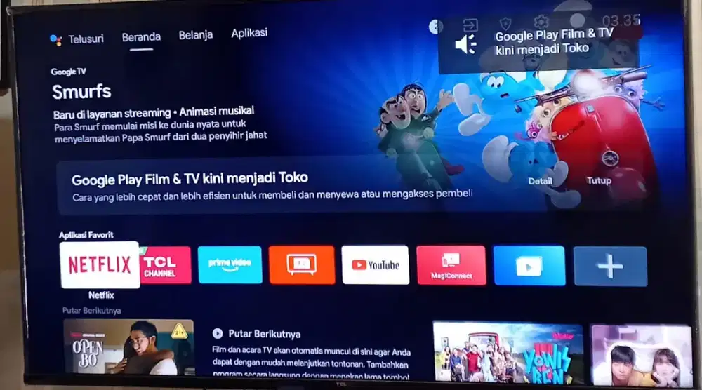 Led tv TCL 50 inc