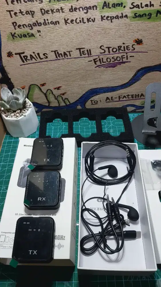 Mic wireless 2 mic 1 receiver