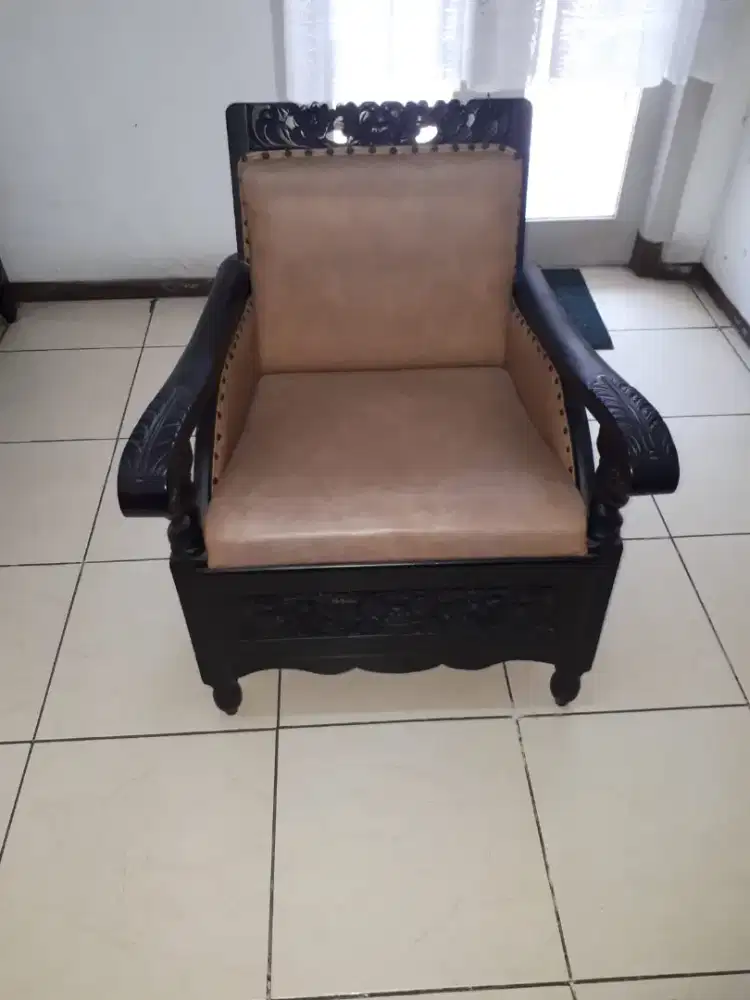 Kursi Jati Antik Ukir ukiran