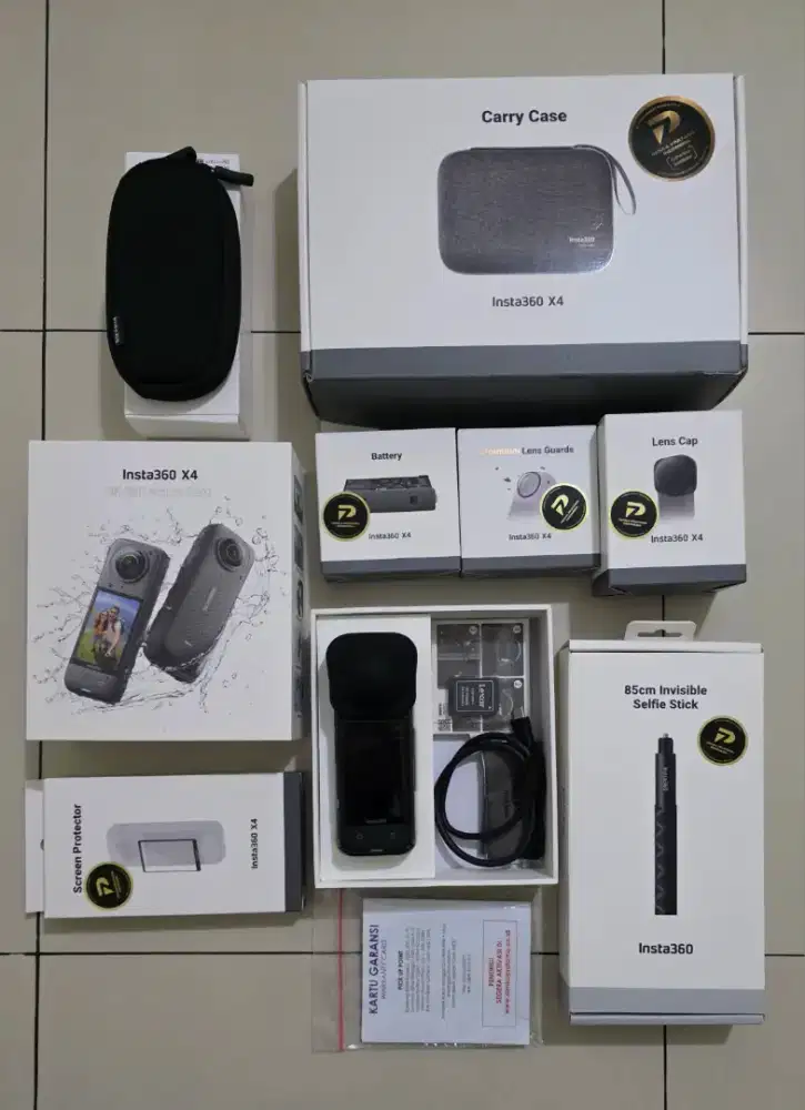 Kamera insta 360 X4