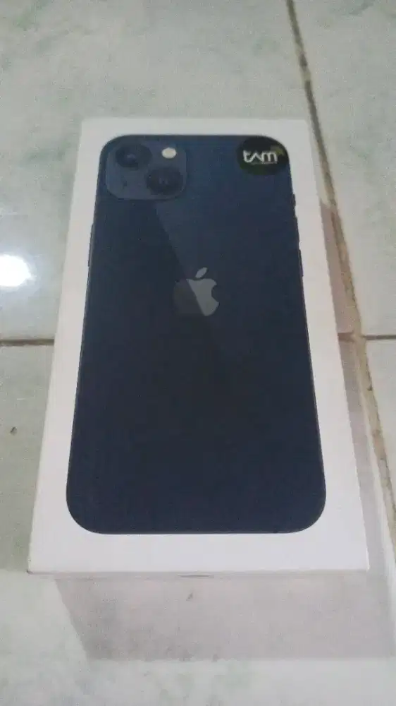 IPHONE 13 128GB MIDNIGHT BARU MASIH SEGEL GARANSI RESMI IBOX