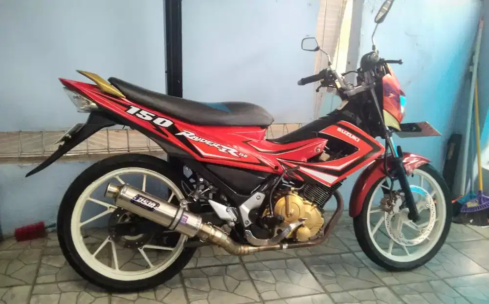 Satria Fu 150cc merah josss