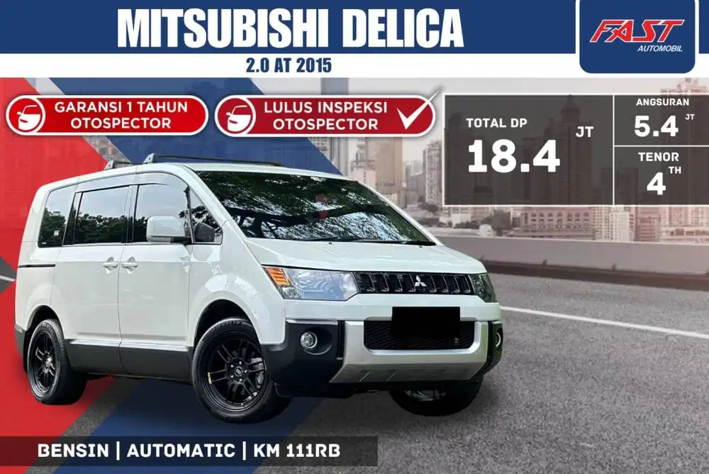 MITSUBISHI DELICA 2015 2.0 AT FULL UPGRADE & PAJAK PANJANG#F1ST