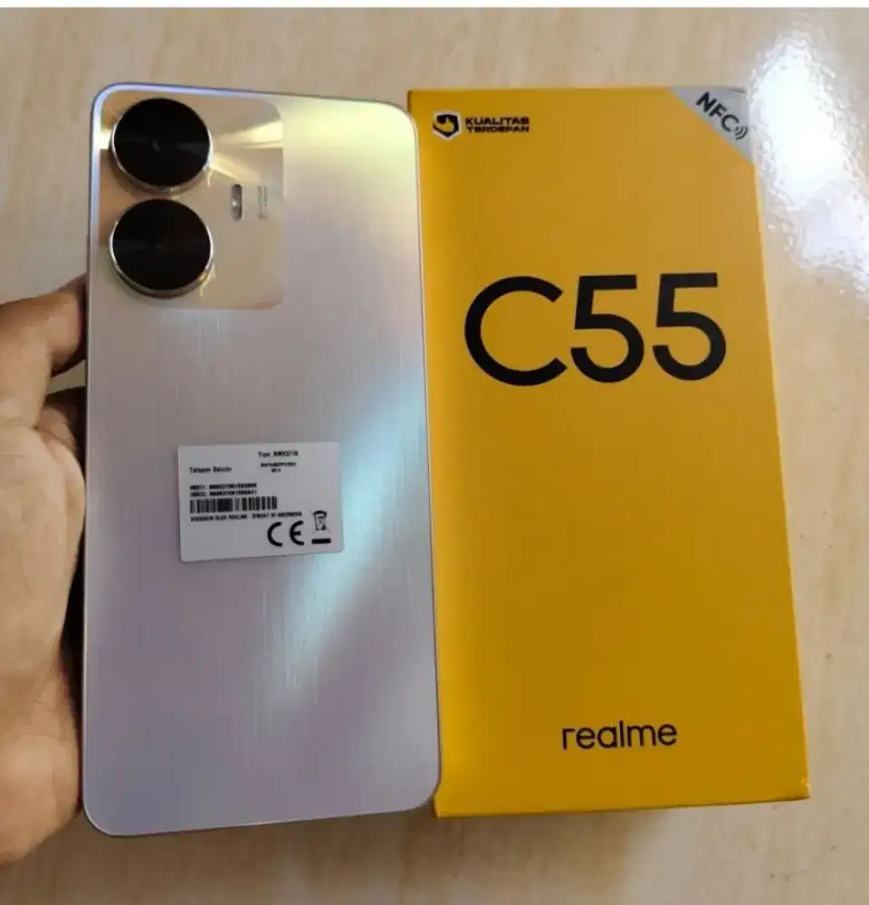 Murah hp Realme C55 nfc 8/256 lkp, BS TT