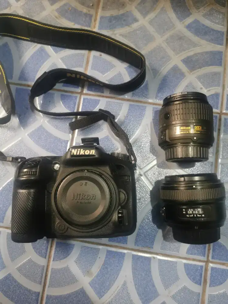 Nikon d7100 2 lensa