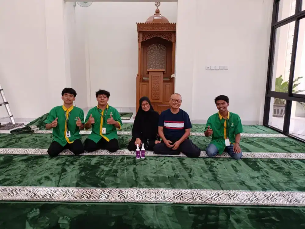 Tersedia Karpet sajadah Masjid import pembelian menyesuaikan kebutuhan