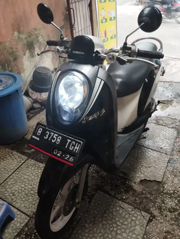 Scoopy Kondisi Prima Pajak Hidup Siap Jalan