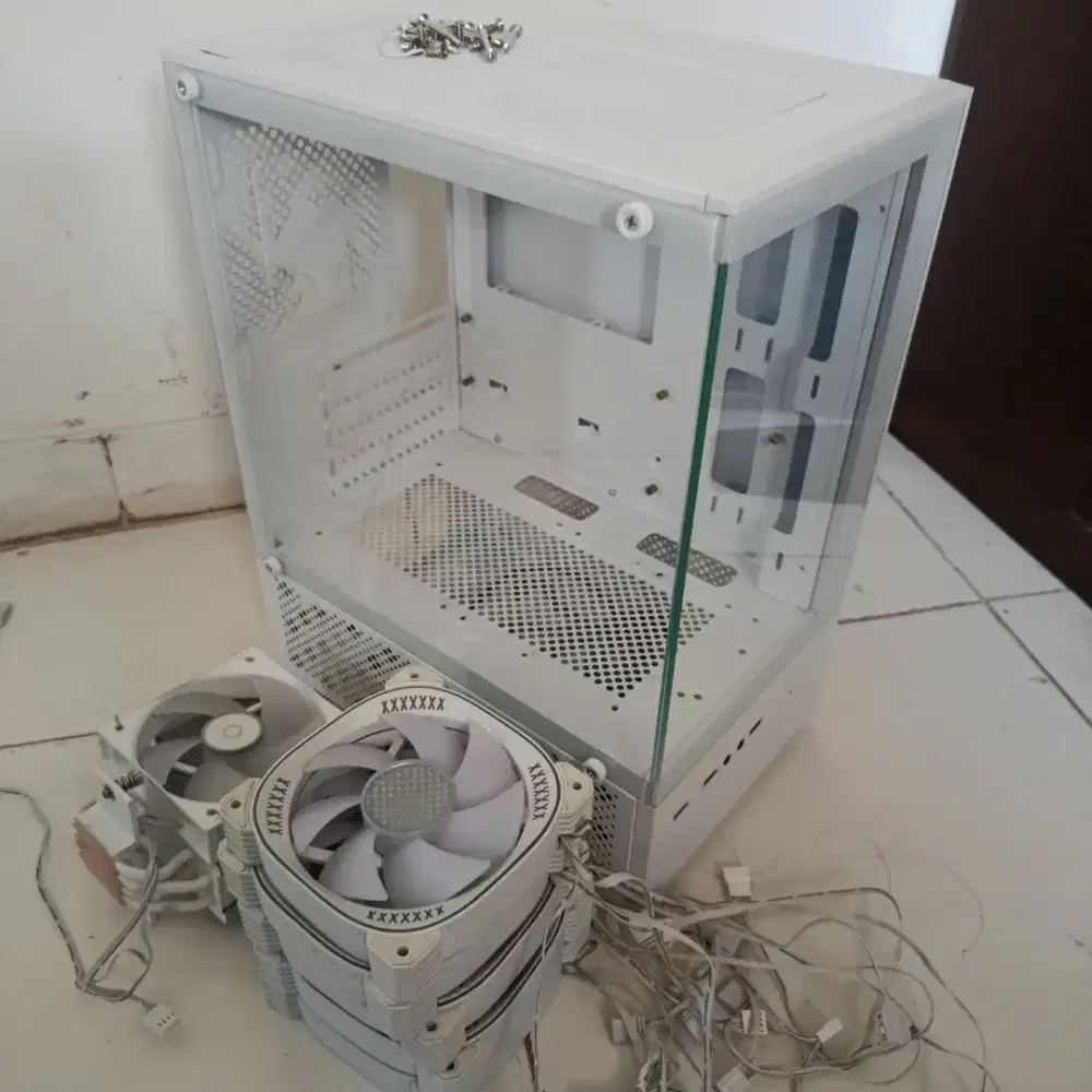 Paketan casing, fan, cpu cooler