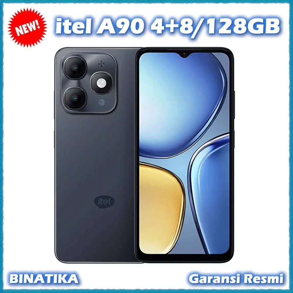 (Baru) itel A90 4+8/128GB Original Garansi Resmi