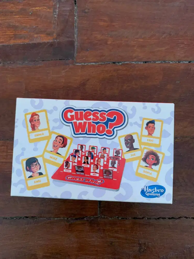 MAINAN GUESS WHO? HARUS DI MAINKAN BERDUA CEK KEPINTARAN DAN STRATEGY