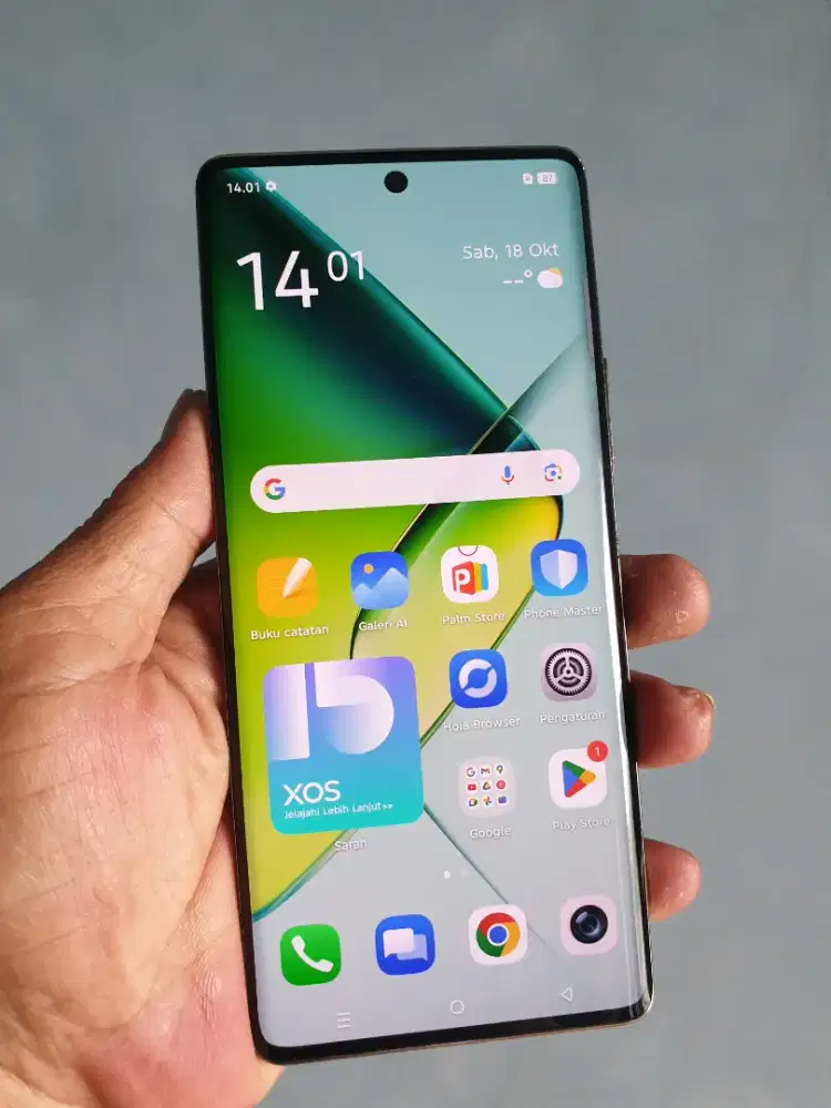Infinix note 40 pro 4g 256 hp dan charger