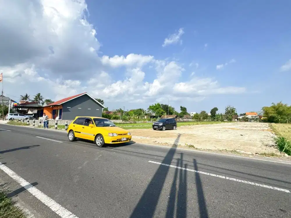 Godean Sleman Jual Tanah Jogja SHM Untuk Villa Dekat Pasar Godean