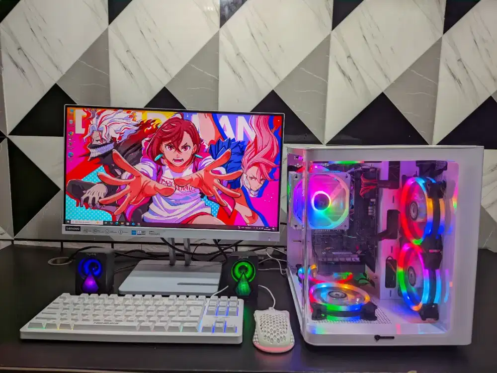 PC FULLSET GAMING EDITING BERGARANSI SIAP PAKAI