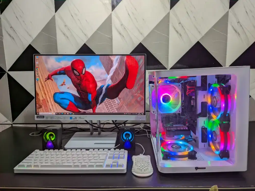PC FULLSET GAMING EDITING BERGARANSI
