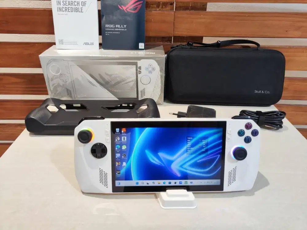 JUAL ASUS ROG ALLY Z1 EXTREME 512GB Fullset Mulus bonus pouch dan case