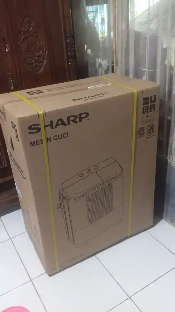 Mesin Cuci Sharp 8Kg BNIB