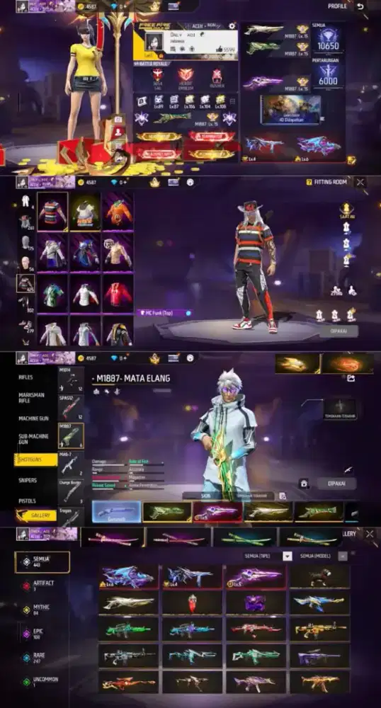 JUAL AKUN FF MURAH AMAN DAN TERPERCAYA