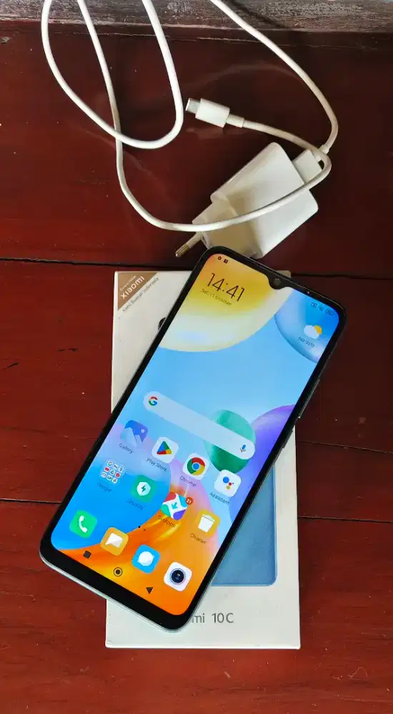 Xiaomi redmi 10C 4/128 GB fullset ex garansi resmi