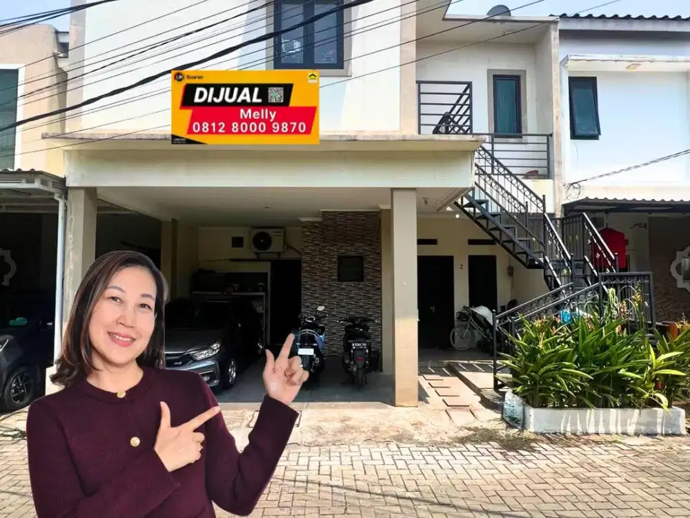 Rumah Asri Perumahan Cluster Assalam Bintara Residence Bintara Jaya