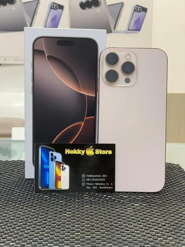 Iphone 16promax/256gb desert titanium ex garansi resmi April 2026