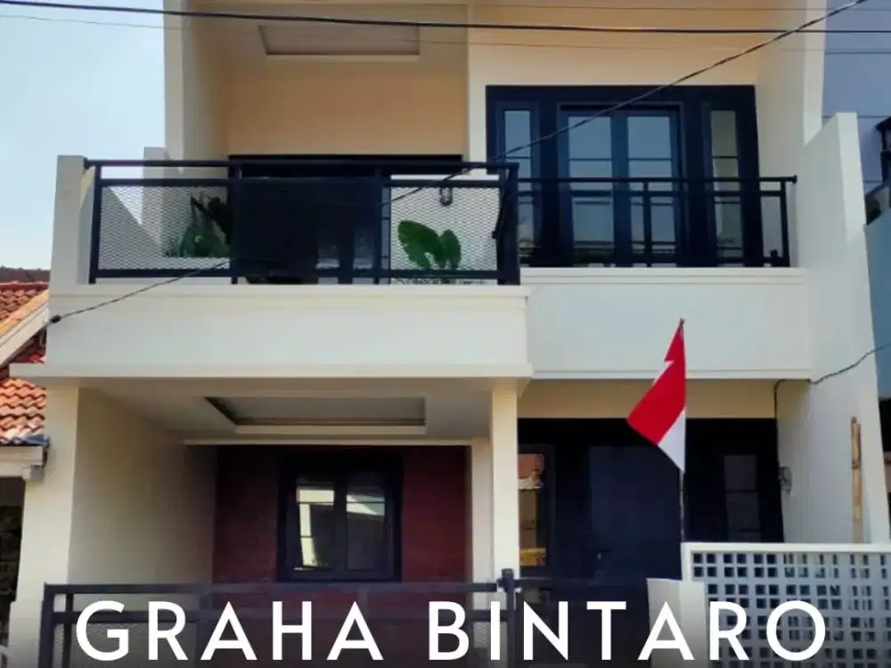 Dijual Rumah Brand New Siap Huni Bagus Jarang ada di Graha Bintaro Jaya