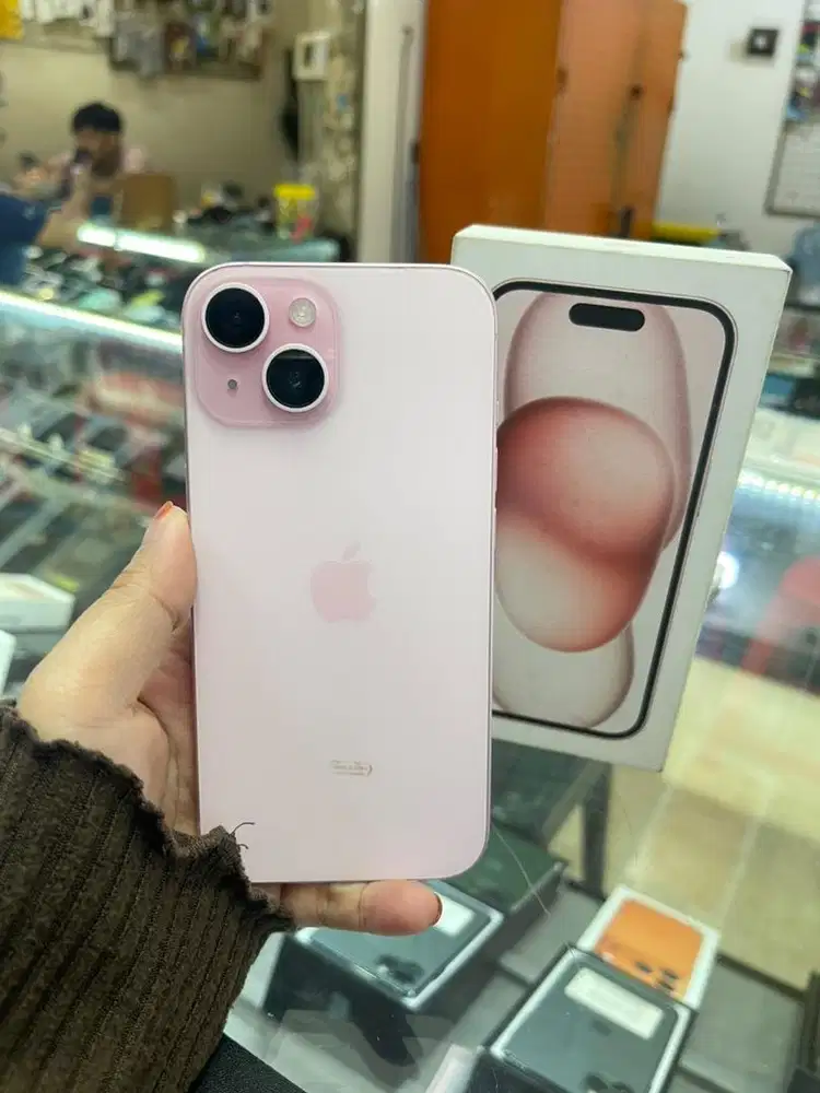 Iphone 15 128 Pink ex Ibox fullset |second
