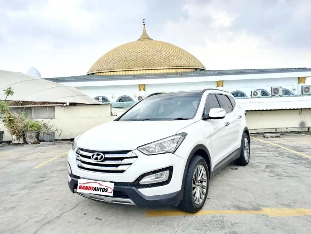Hyundai Santa Fe XG Bensin Panoramik Tahun 2013 Automatic Putih