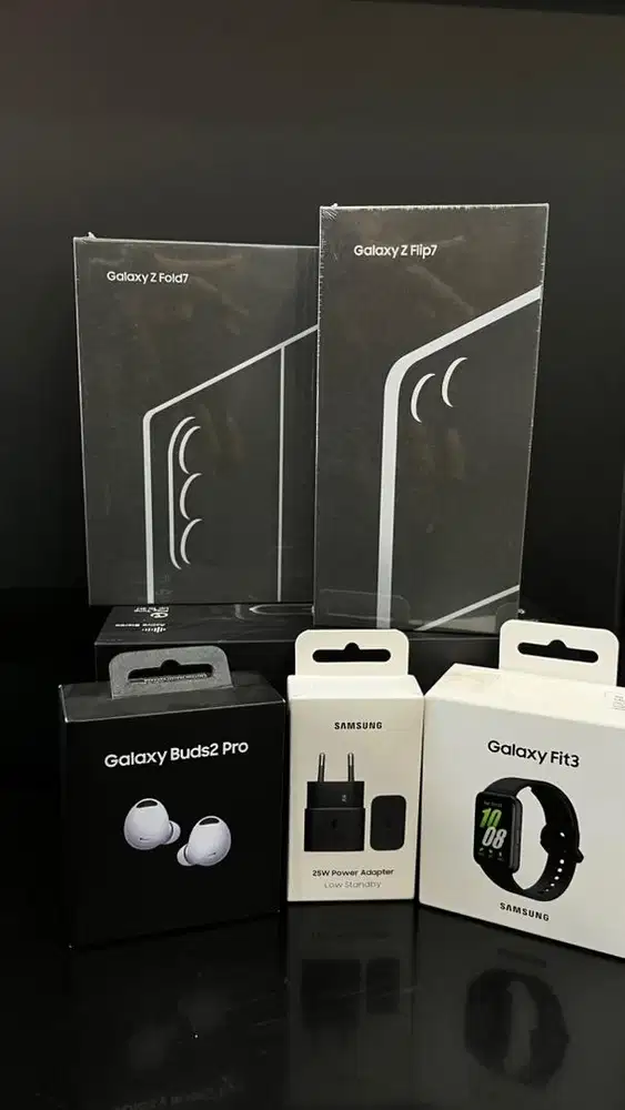 Samsung Zflip7 Dapatkan hadiah BudsFe + adapter cash/credit bisa