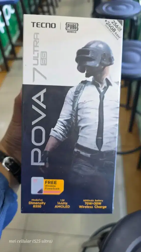 Tecno pova 7 Ulta 5G ram 12gb+12gb/256gb nfc baru segel garansi resmi