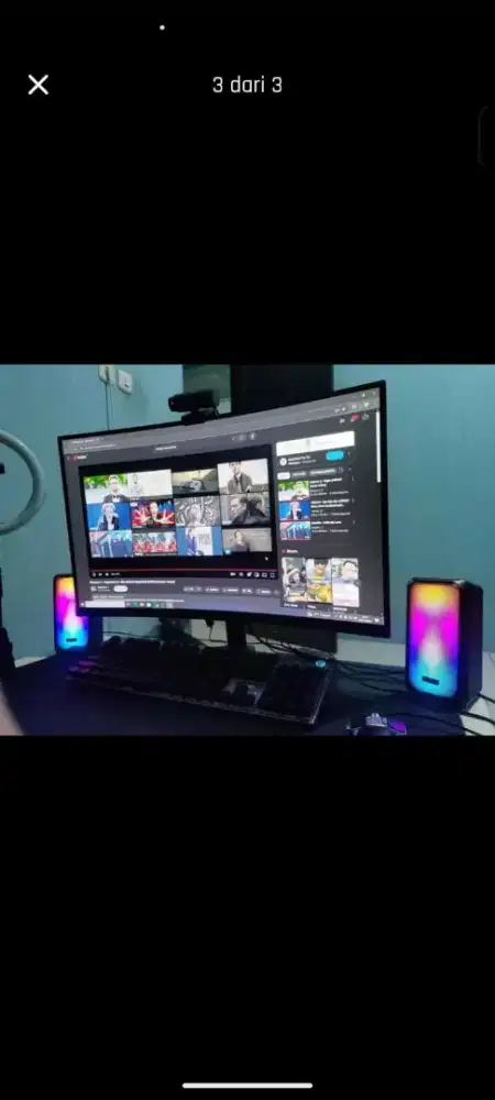 Dijual PC lengkap dengan monitor dan accesories nya