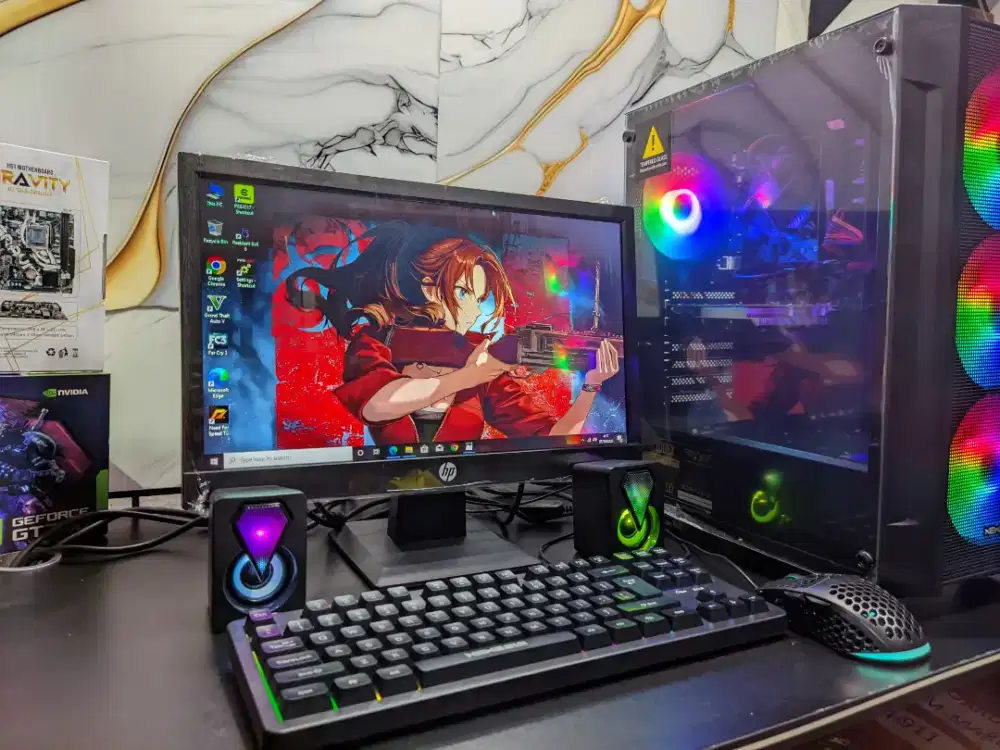 PC FULLSET GAMING EDITING BERGARANSI I7 3770
