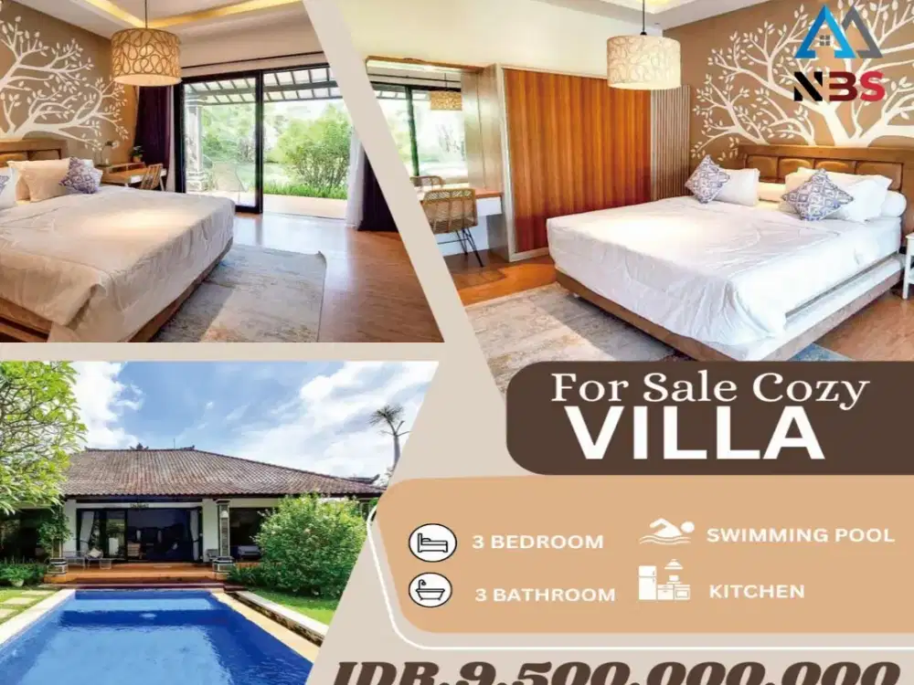 Hidden Paradise: Villa Asri Siap Huni di daerah Umalas Krobokan