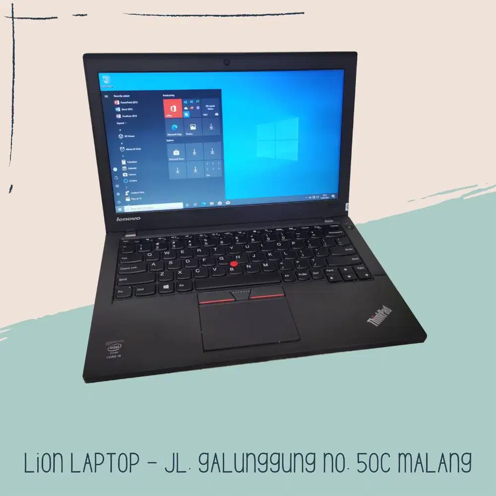 RAM 8GB SSD 256GB Core i5 Lenovo Thinkpad X250 [18|10]