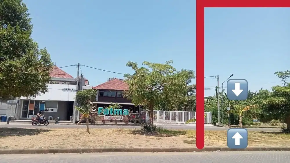 Tanah di jln kembar arah masuk The Gayungsari,Jl.Gayungsari Timur, Sby