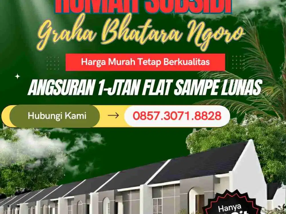 RUMAH SUBSIDI DI MOJOKERTO